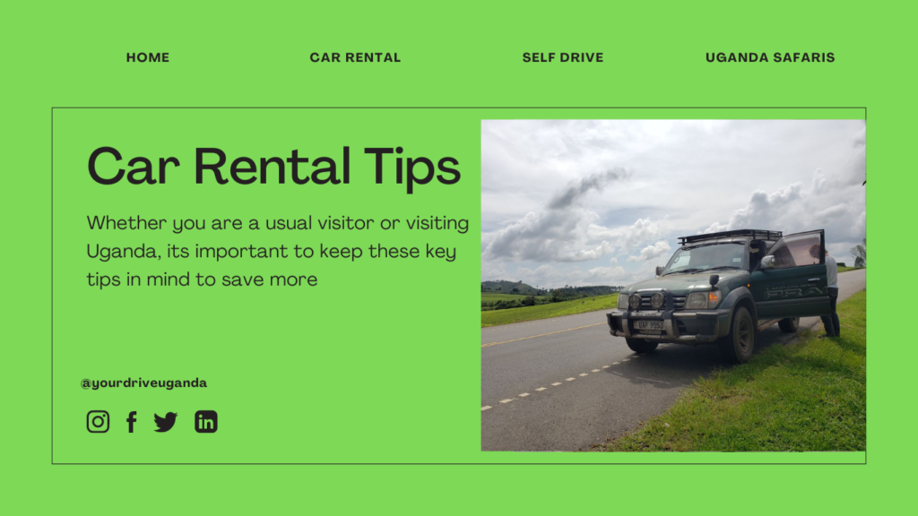 Car hire uganda